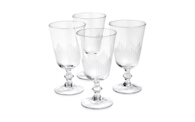  Architect All-Purpose Wine Glasses, Set of 4 (MISSING 1 GLASS)