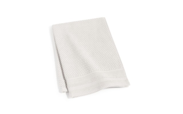  Classic Metallic Stripe Hand Towel, Gray, 20