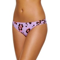 Hula Honey Juniors’ True Spots Hipster Bikini Bottoms, Purple, Purple, X-Large