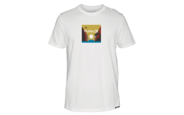  Mens Everyday Washed Lagoon Short Sleeve Shirt, White, Medium