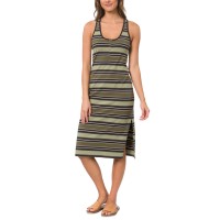 Hurley Womens Alexa Midi Dress, Green, Medium