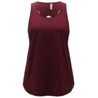 Ideology Womens Cutout-Back Tank Top, Red, Medium