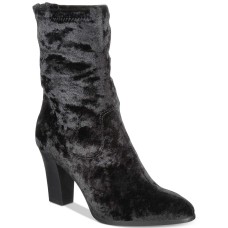 Impo Truly Velvet Booties Women’s Shoes (Black,  6.5m)