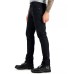  Men's Black Coated Skinny-Fit Jeans, Black Wash, 30