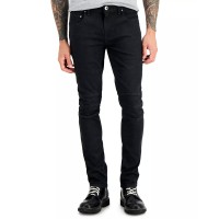 Inc International Concepts Men's Black Coated Skinny-Fit Jeans, Black Wash, 30