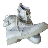 Inc International Concepts Mens Camo Boots, White Camouflage 12