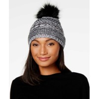 Inc International Concepts Metallic Space-Dyed Beanie (Black)