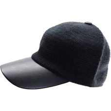 Inc International Concepts Mixed Media Baseball Cap (black)
