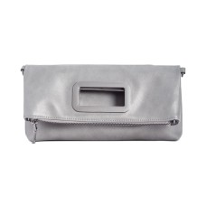 INC International Concepts Open Handle Clutch Crossbody Bag, Gray