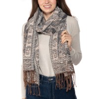 Inc International Concepts Paisley Jacquard Wrap, Multi