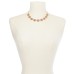  Rose Gold-Tone Multi-Stone Cluster Statement Necklace 18″ + 3″ extender