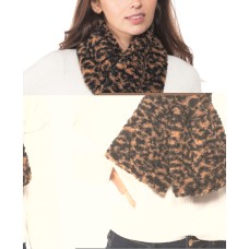 Inc International Concepts Sherpa Pull Through Muffler Scarf, Brown
