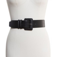Inc International Concepts Snakeskin-Embossed Stretch Belt