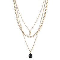 INC International Concepts Stone & Imitation Pearl Layered Pendant Necklace (16-22)