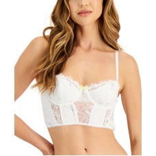 Inc International Concepts Women s Lace Bustier, White, X-Large