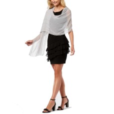 INC International Concepts Women’s Beaded Lines Evening Wraps