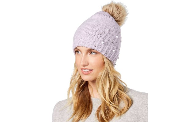  Women’s Shine Like The Night Beanies, Purple