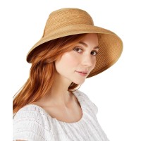 INC International Concepts Women’s Bow Roll-Up Visor, Tan