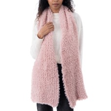 INC International Concepts Women’s Faux-Fur Scarf, Blush
