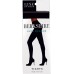  Women’s Jacquard Floral Tights, Black, X-Small / Small