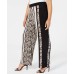  Womens Plus Size Snake-Embossed Soft Pants, Snake Stripe, 0X