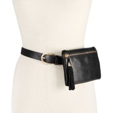 INC International Concepts Women’s Tassel Zip Fanny Pack Belt Bags