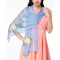 INC International Concepts Womne’s Flower Vine Embroidered Scarves