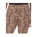 INC Womens Plus Animal Print Tummy Control Pants, 20W