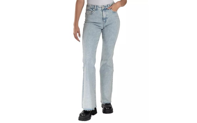  Juniors’ Super High-Rise Wide Leg Jeans, 7/27