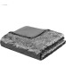  Felicia Velvet 4-Piece Full/Queen Duvet Cover Set – Grey
