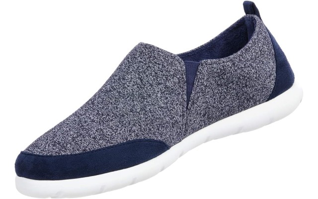 Men’s Zenz Sport-Knit Indoor/Outdoor Slippers, Navy, 9