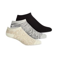 Jenni 3-pk. Animal Socks Animal Printblack Osfm