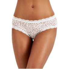 Jenni Women’s Lace Trim Hipster Underwear, Pink, XXX-Large