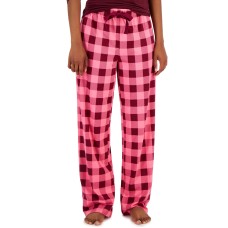 Jenni Women’s Printed Wide-Leg Pajama Pants, Pink, Large