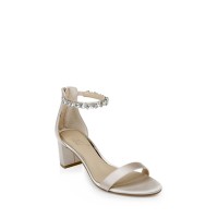 Jewel Badgley Mischka Women’s Lydia Evening Sandals Women’s Shoes, Beige, 8M