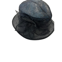 Josette Womens Sinamay Microbrim Hat, Black