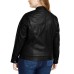  Trendy Plus Size Faux-leather Black XLarge