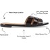  Women’s Arrina Slide Sandal, Brown, 6M