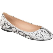 Journee Collection Womens Kavn Ballet Flat, Snake Faux Leather, 10M