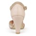 Womens Tru Patent Pointed Toe Pumps, Nude, 9Wide