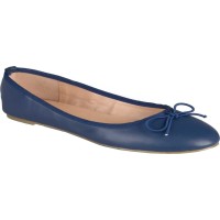 Journee Collection Women’s Vika Flat Women’s Shoes, Navy, 6M
