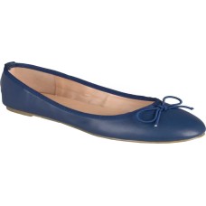 Journee Collection Women’s Vika Flat Women’s Shoes, Navy, 6M