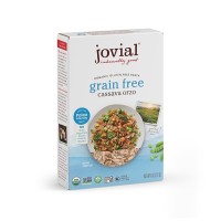 Jovial Organic Gluten Free Pasta, Cassava Orzo, 8 oz (227 g), 1 Pack