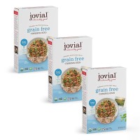 Jovial Organic Gluten Free Pasta, Cassava Orzo, 8 oz (227 g), 3 Pack
