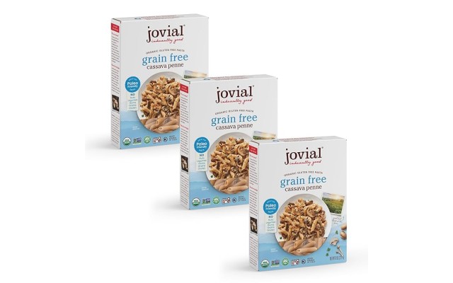 , Organic Grain Free Cassava Penne Pasta, 8 oz, 3 Pack