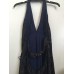  Juniors Tribal Swirl Glitter, Navy Gold, 13/14