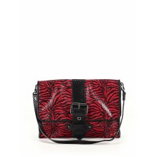 Kate Moss For Longchamp Women Red Leather Shoulder Bag One Size