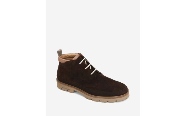  Rhode Suede Chukka Boots, Walnut, 10.5 M