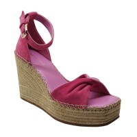 Kenneth Cole Women’s Women’s SOL Wedge Sandal, Pink, 7.5