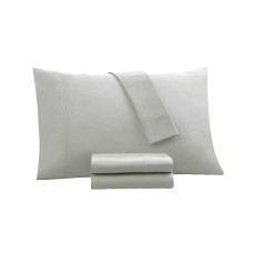 Kensington Garden Dover 1500 Thread Count Cooling 6pc Queen Sheet Set, Light Gray
